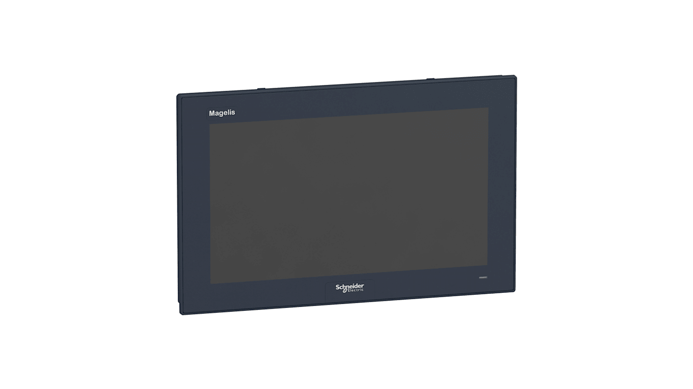 Display HMI touch screen Schneider Electric HMIDM7521, 15,6 pollici, tecnologia LED e LCD TFT, multi-touch, per ambienti fino a 55°C.