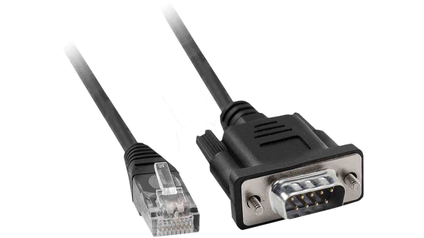Cavo connettore Schneider Electric XBTZG9721 per HMI, RS 485, 2.5m, RJ45 maschio e SUB-D 9 vie, compatibile con terminali Magelis.