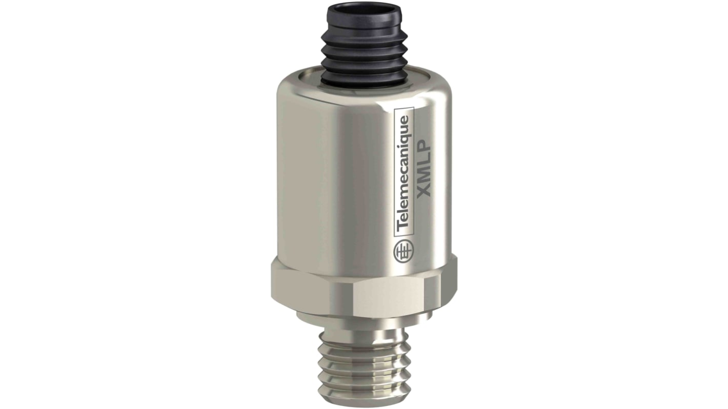 Sensore di pressione relativa Telemecanique Sensors XMLPM00GD21F, per aria e liquidi, precisione 0,5%, alimentazione 12-24 V c.c.
