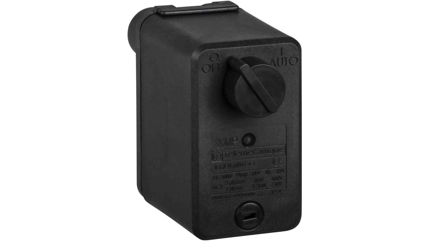 Sensore di pressione differenziale Telemecanique Sensors XMPR12B2133, max 12 bar, IP65, G1/4, per aria e acqua.