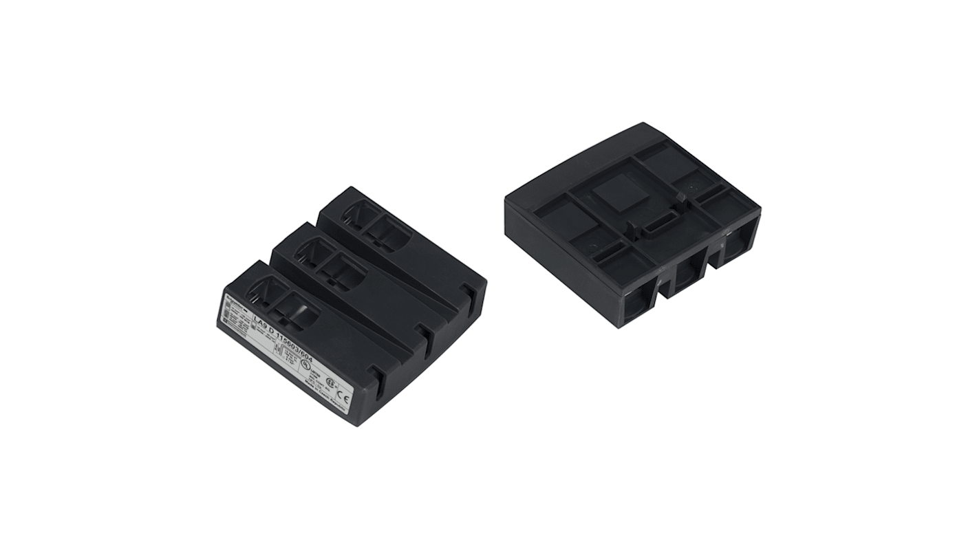 Morsettiera contattore Schneider Electric LA9D115603 per contattori a 3 poli, compatibile con LC1D115 e LC1D150, morsetti a vite per cavi fino a 120 mm².