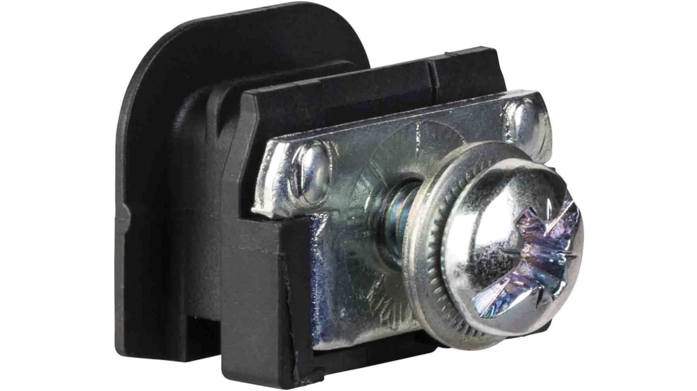 Dado a innesto Schneider Electric per collegamenti terminali NSX100, compatibile con viti M6, set da 12 pezzi.