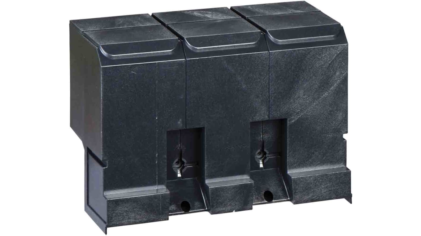 Schneider Electric, schermo terminale lungo per sezionatori compatti, protegge il circuito di alimentazione, codice LV433638.