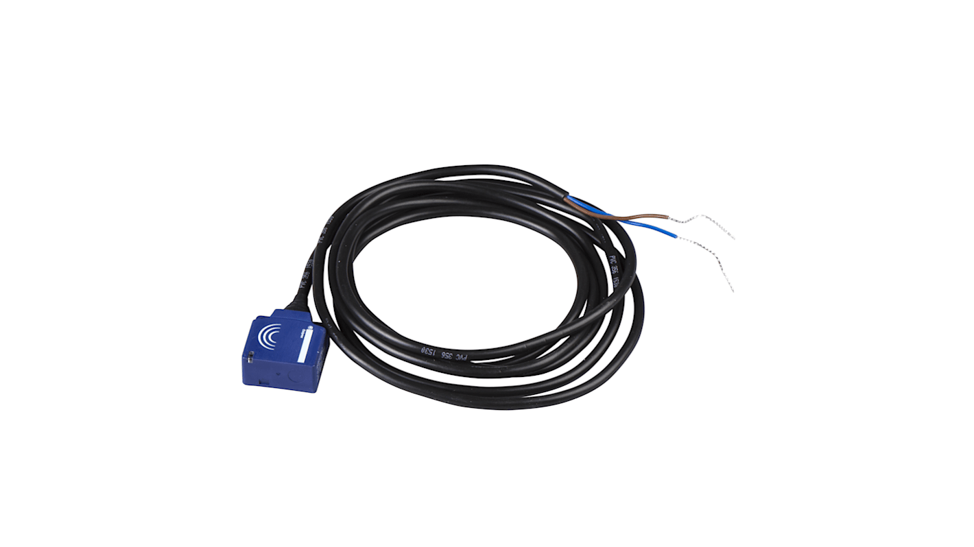 Sensore di prossimità induttivo Telemecanique Sensors XS7E1A1DAL2, rilevamento 10 mm, alimentazione 12-24 V c.c., montaggio a filo, grado di protezione IP68.