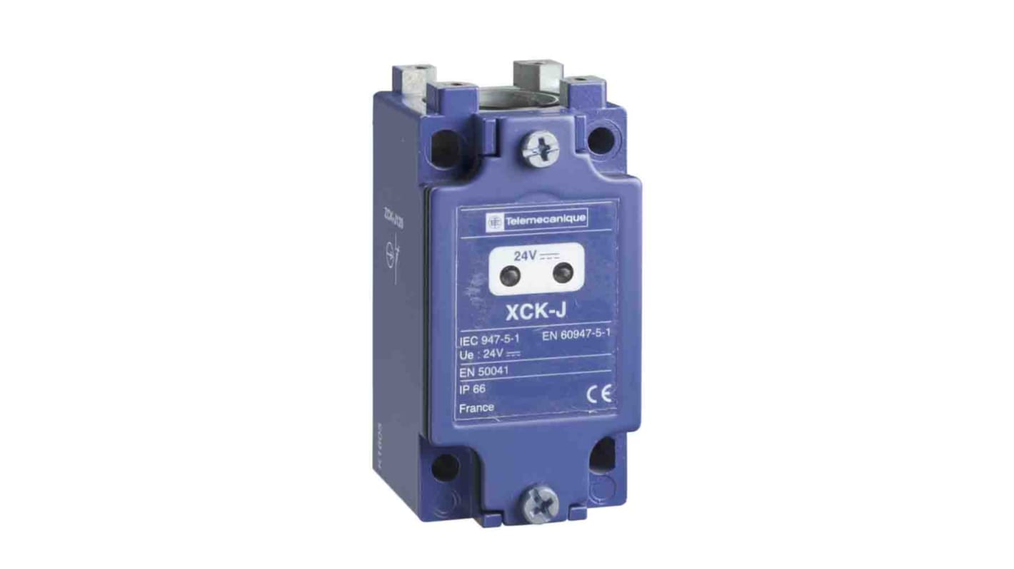 Interruttore di fine corsa Telemecanique Sensors ZCKJ134, corpo metallico, IP66, 1NC/1NA, 10A, 500V, azione rapida.