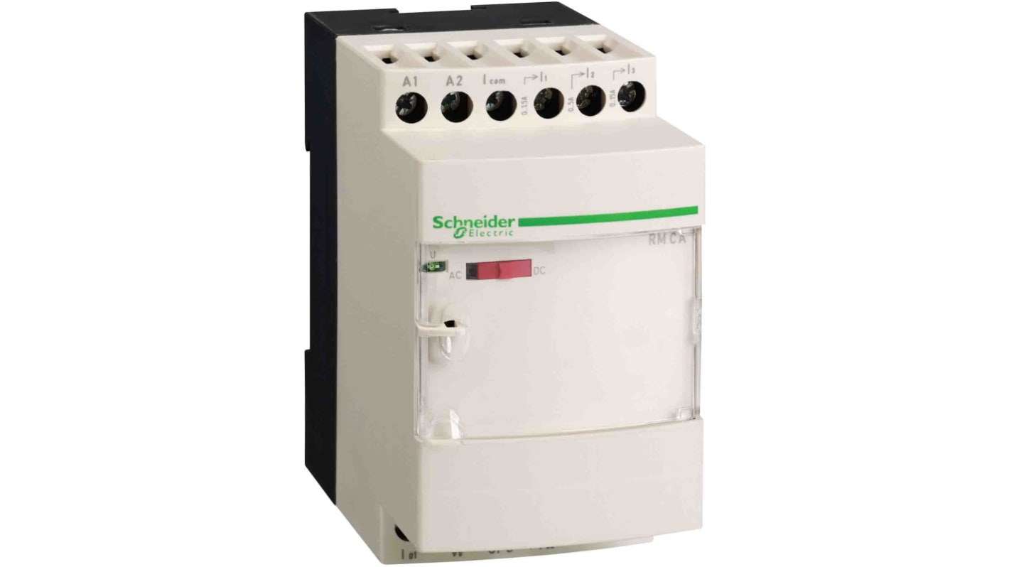 Convertitore analogico Schneider Electric RMCA61BD, ingresso 0-5A, certificato IECEx per aree pericolose.