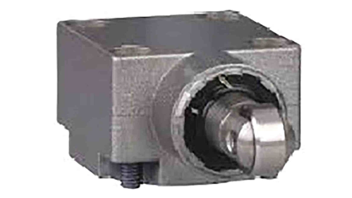 Interruttore di fine corsa Telemecanique Sensors ZCKE665, testa in metallo per applicazioni automatizzate, movimento lineare.
