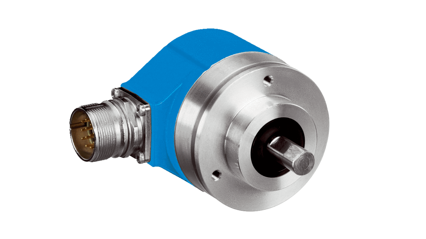 Encoder assoluto Sick ARS60-H4K00360, 360 impulsi per giro, uscita SSI, flangia a montaggio superficiale, IP66, 10-32 V.