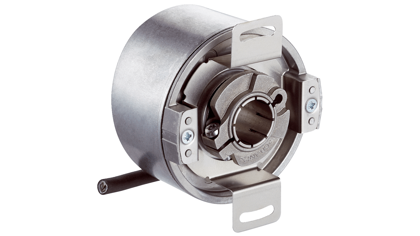 Encoder incrementale Sick DFS60B-TGEN00250, 250 impulsi/giro, diametro 60 mm, rotazione max 6000 giri/min, uscita HTL.