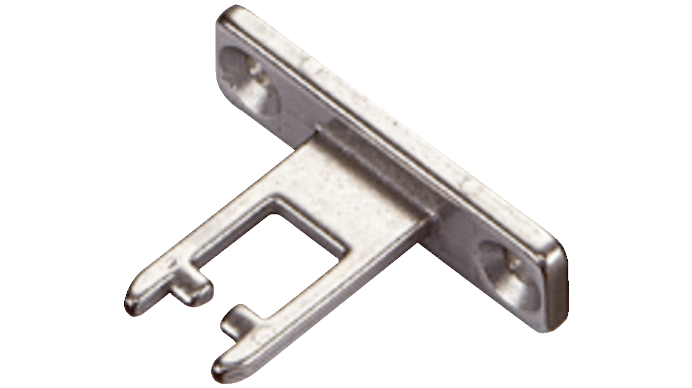 Attuatore Sick iE200-S1 in acciaio, design diritto, attivazione rigida, compatibile con accessori Sick.