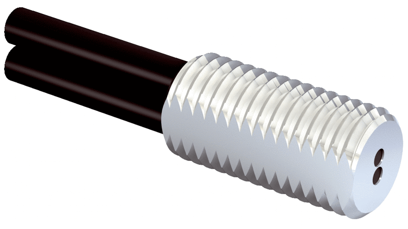 Cavo in fibra ottica M6 in vetro, Sick LL3-DR01, gamma di rilevamento 1.350 mm, resistente a sostanze chimiche e alte temperature.