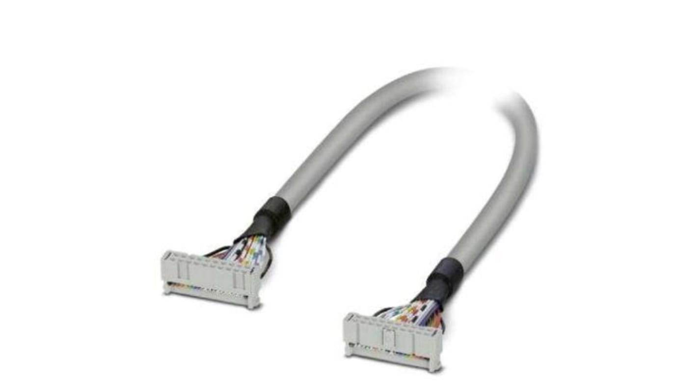 Cavo PLC per Controller Phoenix Contact 2296401, compatibile con vari sistemi, operante in un range di temperatura da -40 a 70 gradi.