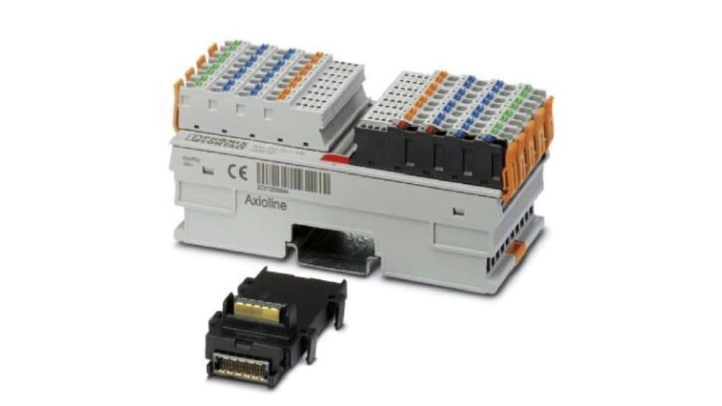 Phoenix Contact 2688048, modulo I/O PLC AXL DO con 16 uscite digitali, protezione IP20, dimensioni 129,9 x 53,6 x 54 mm.