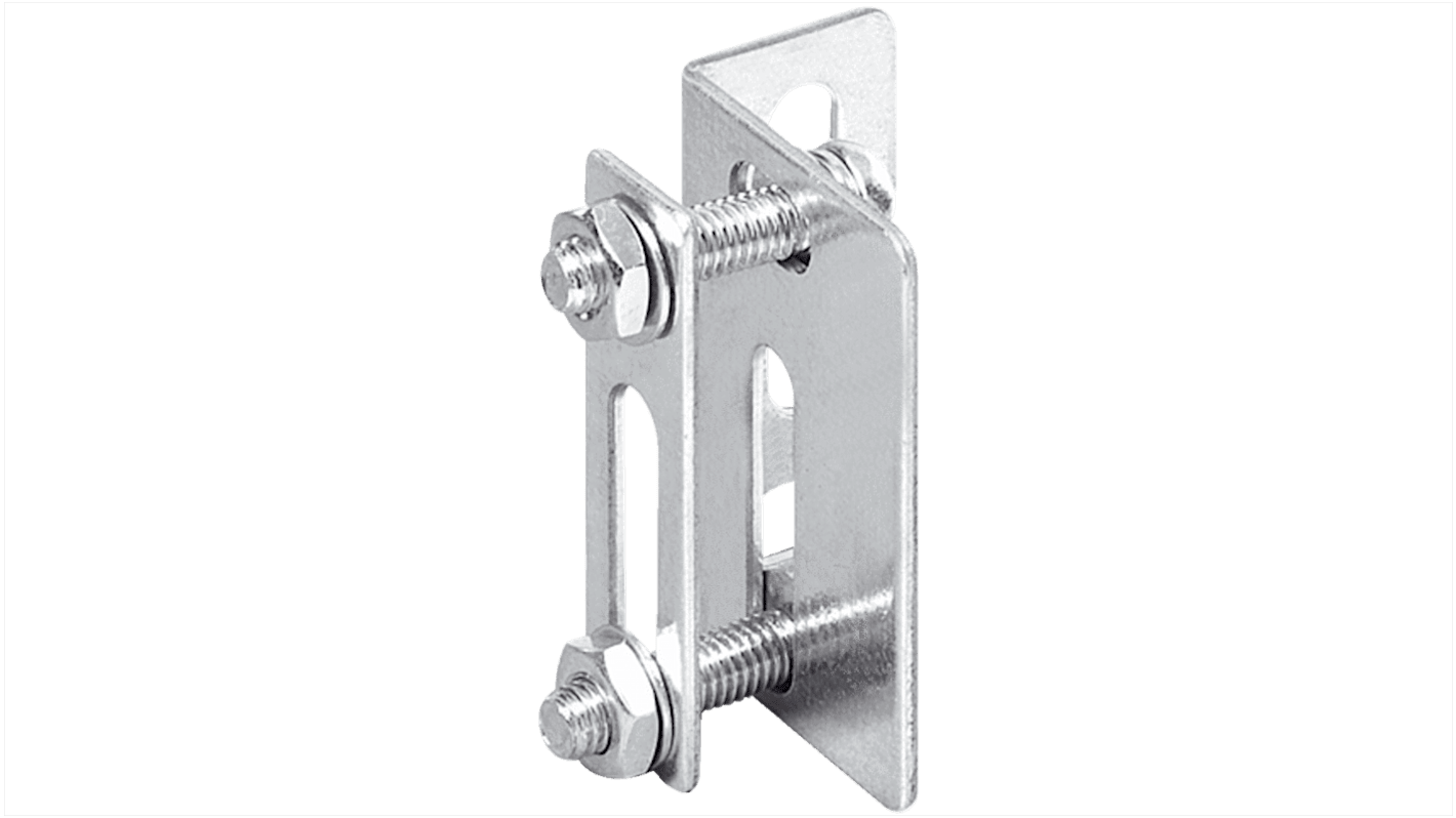 Staffa di montaggio Sick BEF-W160 in acciaio zincato, progettata per il montaggio a pavimento del W160.