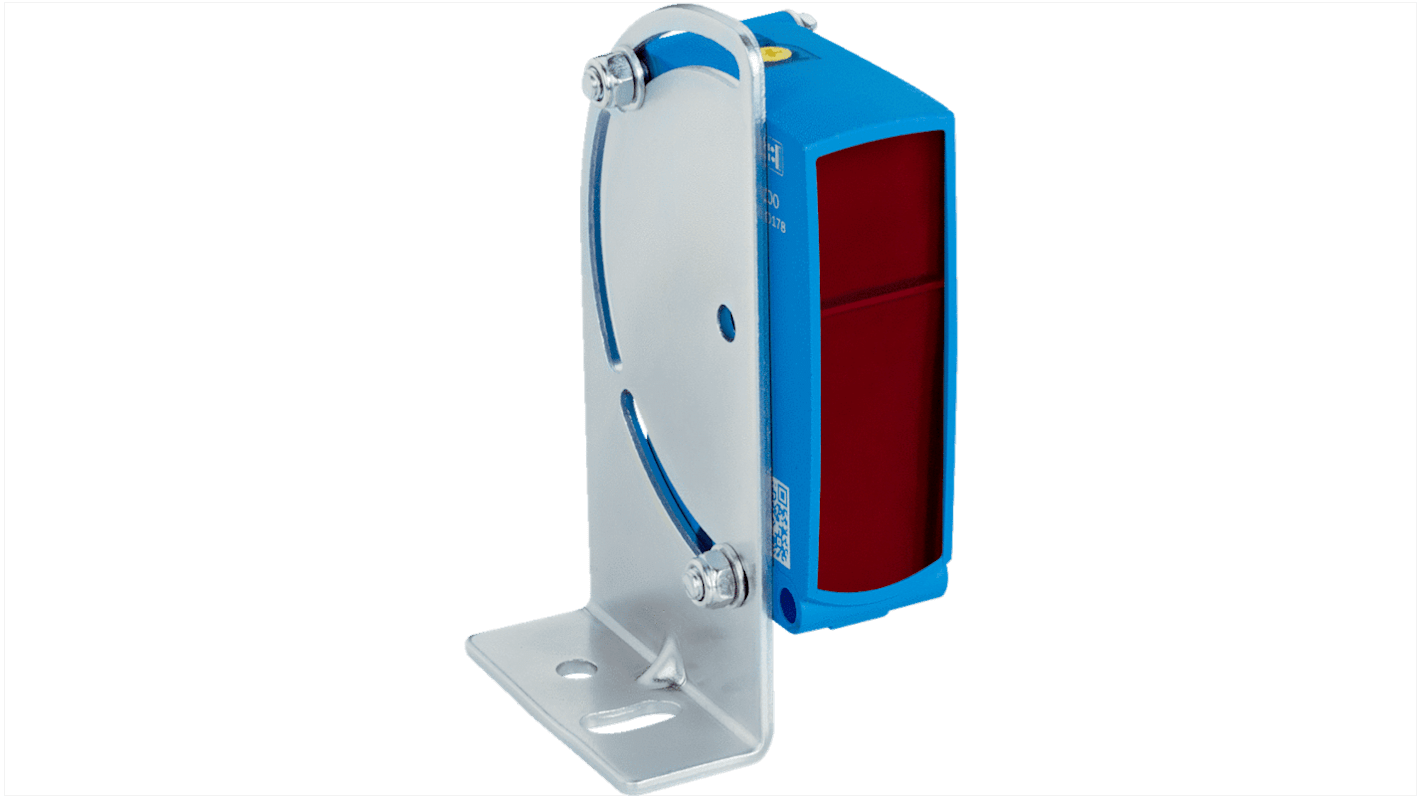 Staffa di montaggio Sick BEF-WN-W23 per Reflex Array, in acciaio zincato, compatibile con W23-2 e W27-3, design robusto.