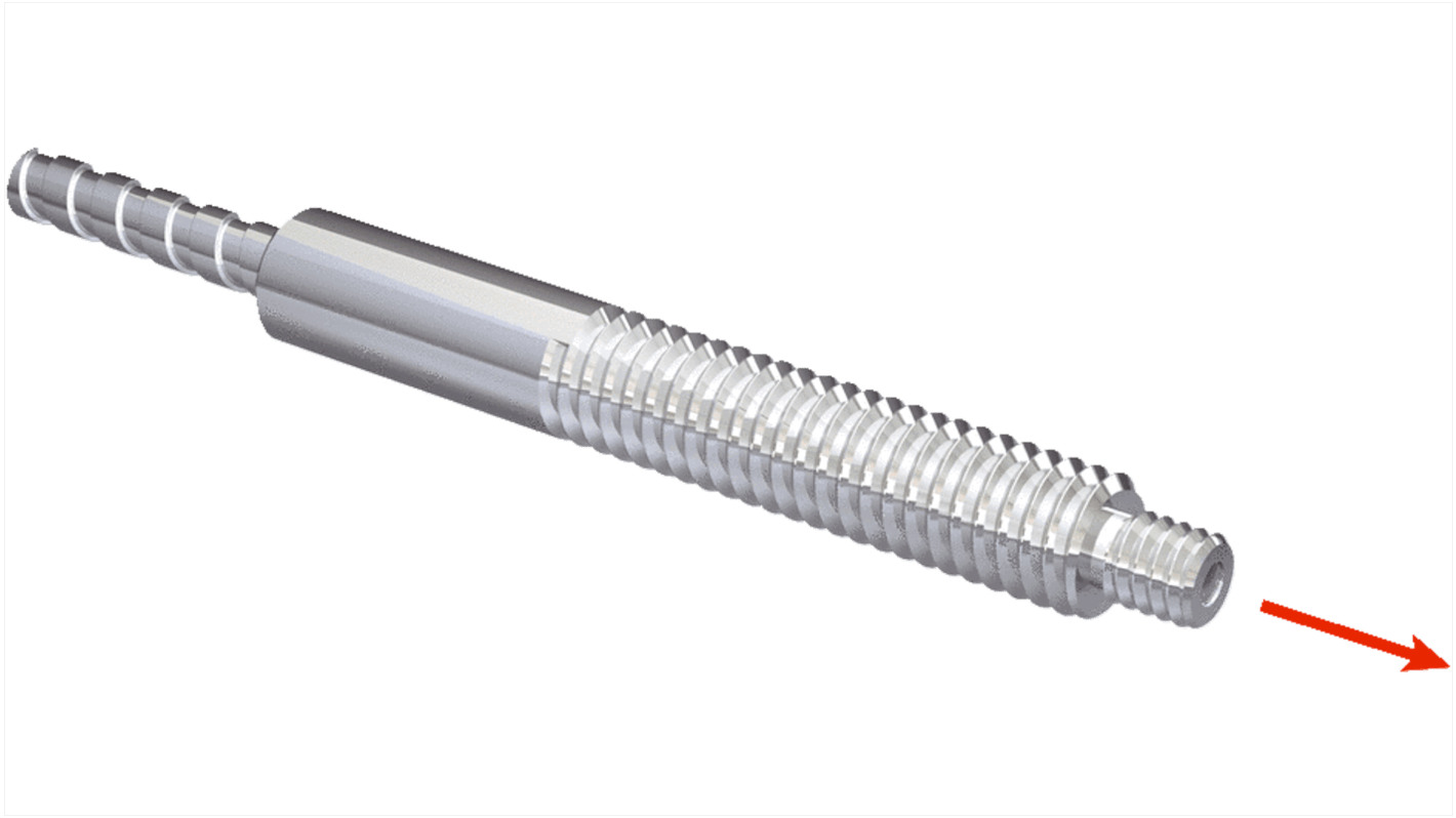 Fibra per sensore Sick LL3-TH08, lunghezza 2m, compatibile con amplificatori GLL170(T) e WLL180T, resistente a sostanze chimiche.