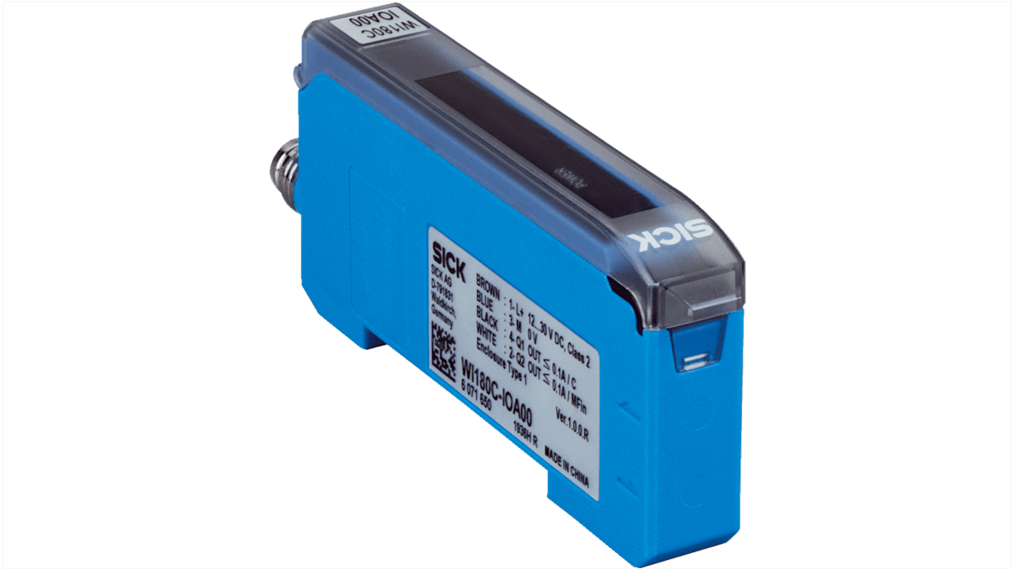 Modulo bus di campo Sick WI180C-IOA00 per KTL180 e AOD1, con collegamento M8 e compatibilità con WLL180T.
