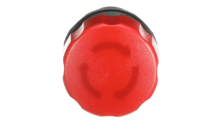 Pulsante di arresto di emergenza ABB Compact, rosso, montaggio a pannello, contatti 2NC, grado di protezione IP66/IP67/IP69K, dimensioni 30mm x 73mm.