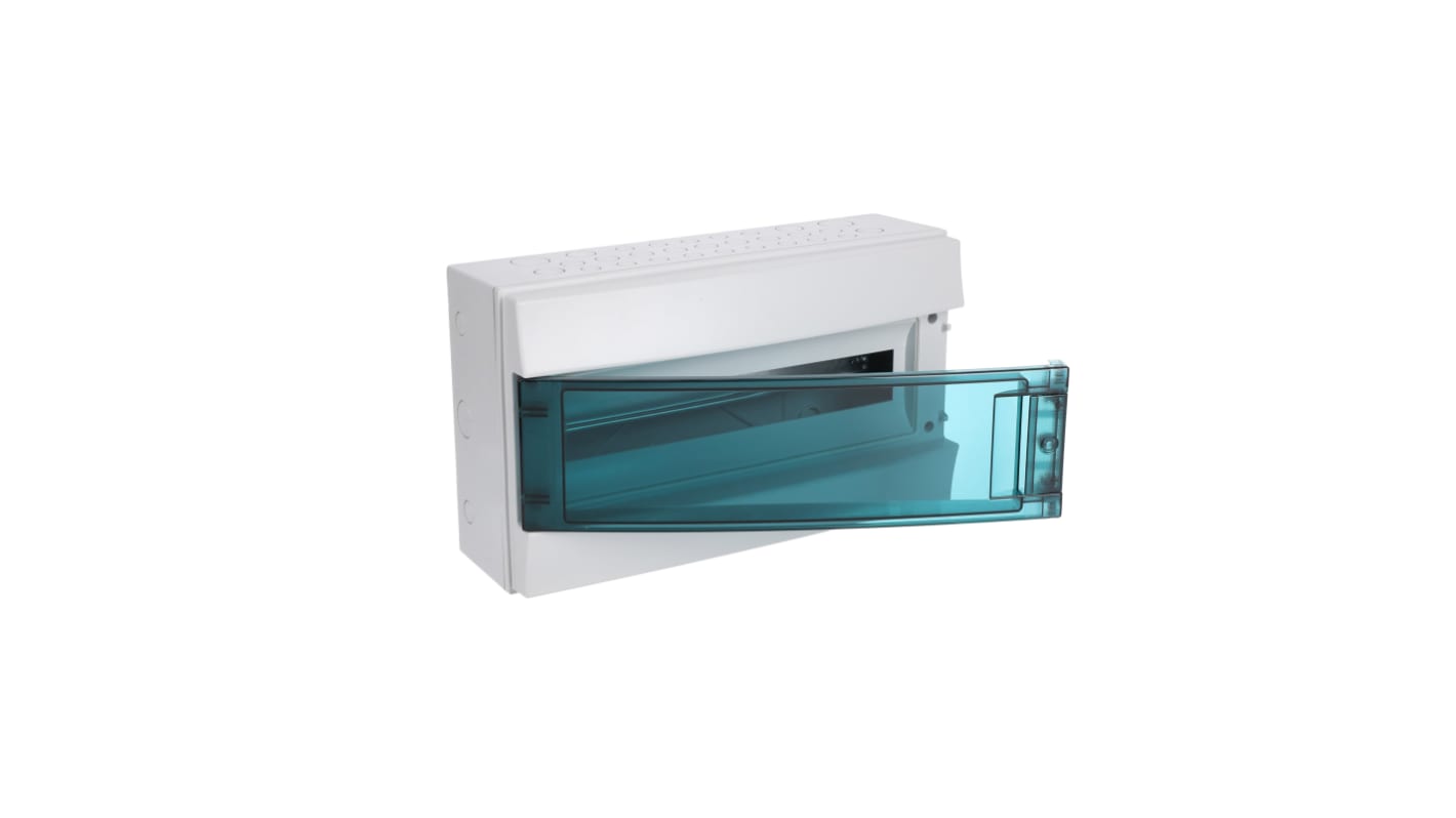 ABB 1SL1213A00, unità di consumo Mistral65, 125A, 18 vie, IP65, dimensioni 155 x 430 x 250 mm, per installazioni elettriche.