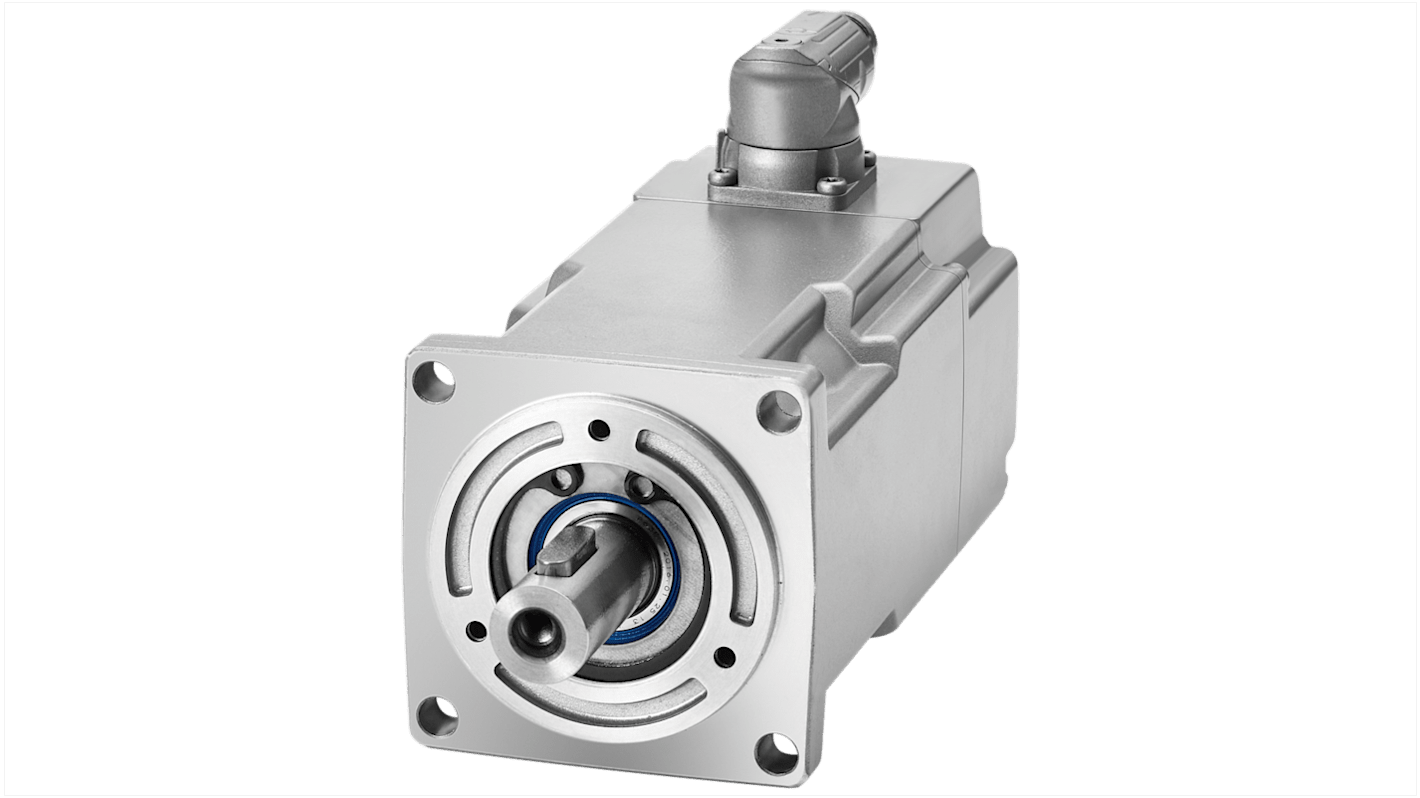 Servomotore sincrono Siemens 1FK2203-4AG00-0MA0, 400 W, 3000 giri/min, montaggio a flangia, grado di protezione IP64.