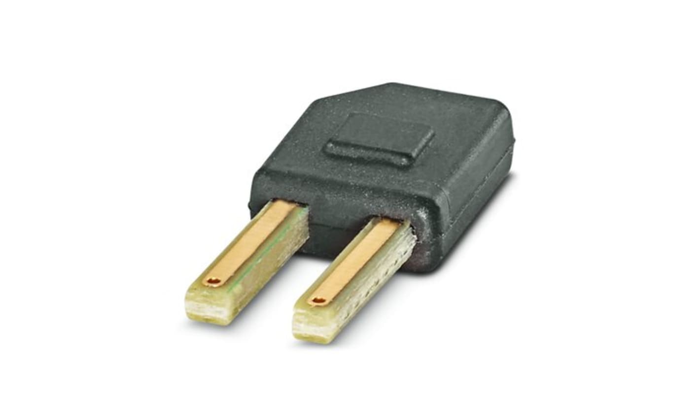 Connettore maschio per termocoppie Phoenix Contact 1085776, progettato per compensazione giunzione a freddo, peso 6,3 g.