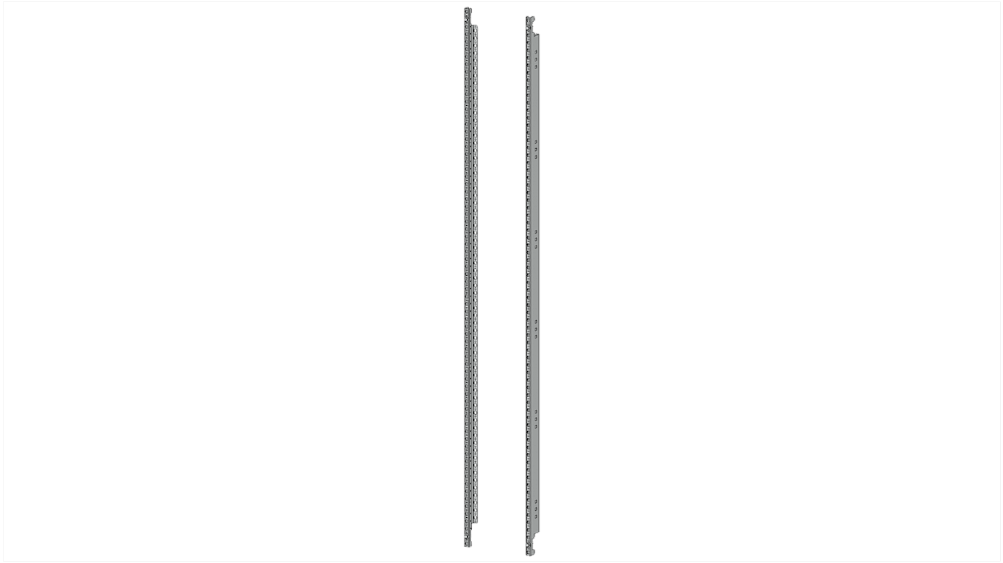 Supporto DIN Siemens 8GK4855-2KK02 per scatola di marshalling, altezza 300 mm, profondità 210 mm, con accessori inclusi.