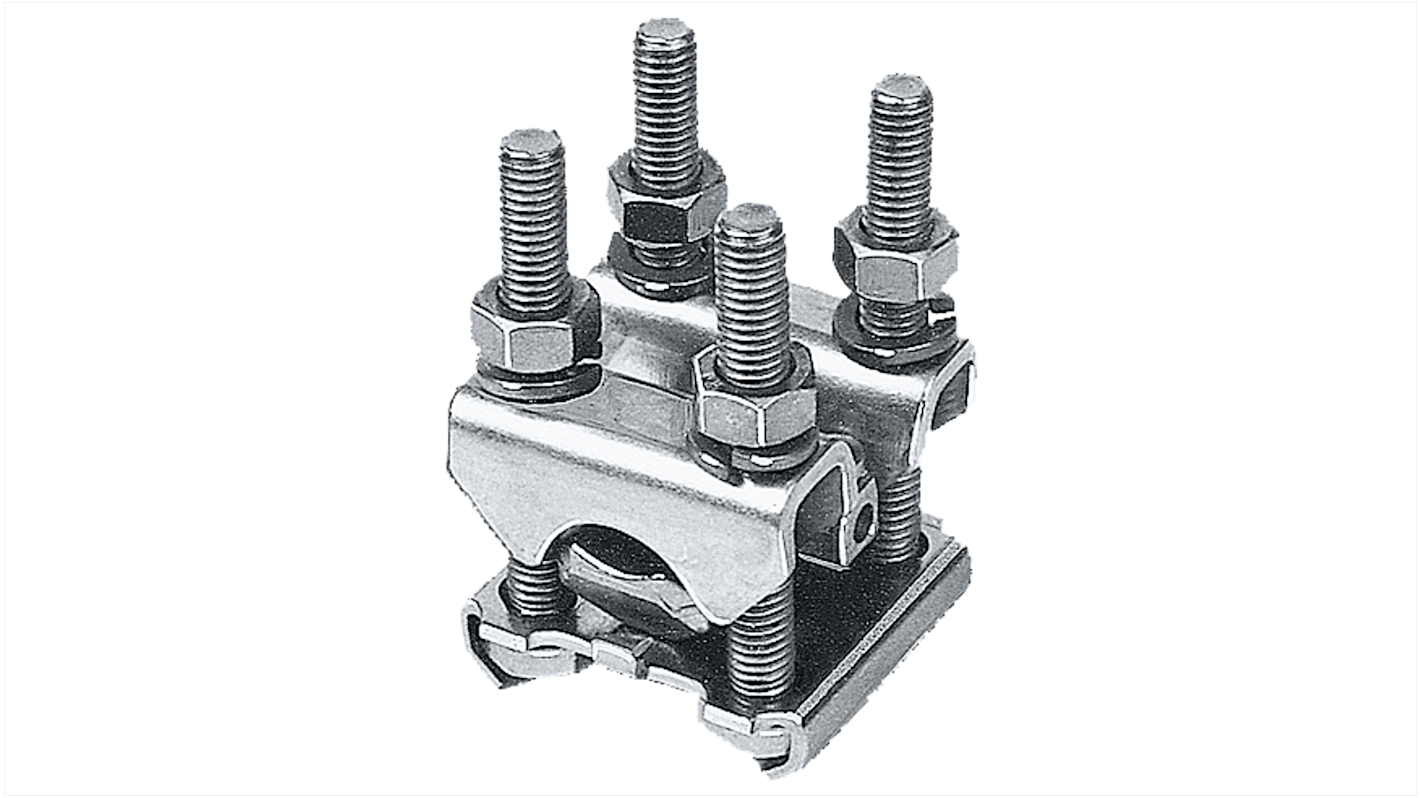 Terminale Siemens 8JK3171 per collegamento conduttori a barra 20 x 8, compatibile con sezioni da 50 a 240 mm².