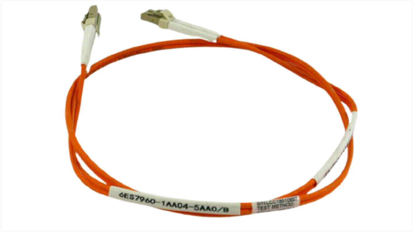 Cavo patch Siemens 6ES7960-1AA04-5AA0 per modulo di sincronizzazione, lunghezza 1 m, compatibile con SIMATIC S7-400H.