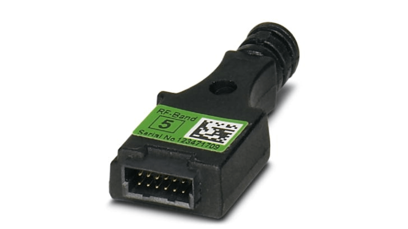 Modulo di memoria Phoenix Contact 2902815 per RAD-2400, supporta reti parallele e compatibile con modulo wireless 2,4 GHz.