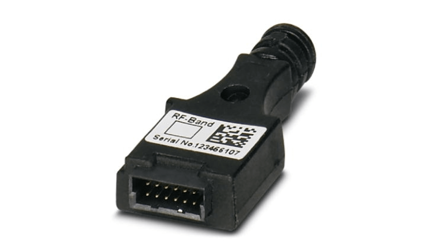 Modulo di memoria Phoenix Contact 2902828, ricetrasmettitore wireless 900 MHz con interfaccia RS-232/485 integrata.