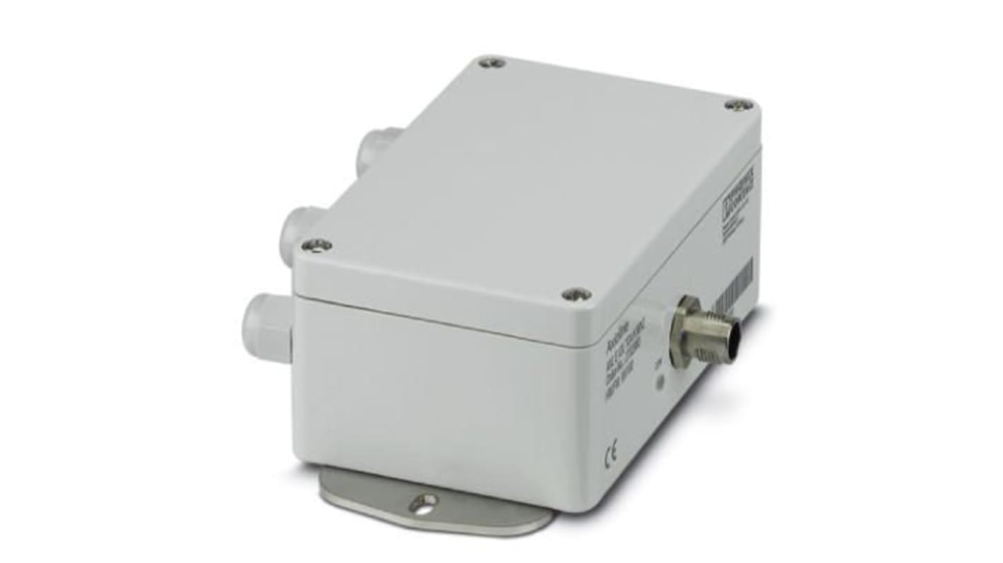 Modulo I/O distribuito Phoenix Contact 2702983 per segnali analogici, 4 ingressi differenziali per termocoppie tipo K/J, IP65.