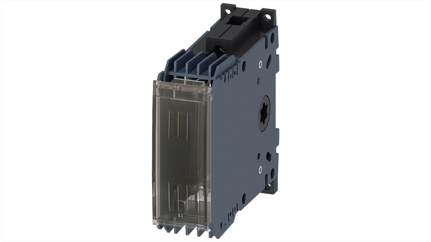 Sezionatore portafusibili Siemens 3KF9105-2AA00 per fusibili LV HRC, compatibile con la serie Sentron 3KF9.