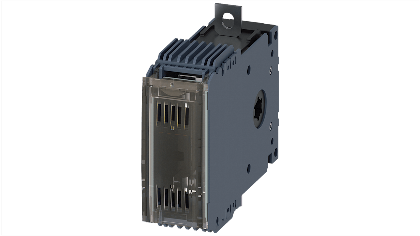 Sezionatore portafusibili Siemens 3KF9205-0AA00, quarto polo, compatibile con fusibili LV HRC, serie Sentron 3KF9.