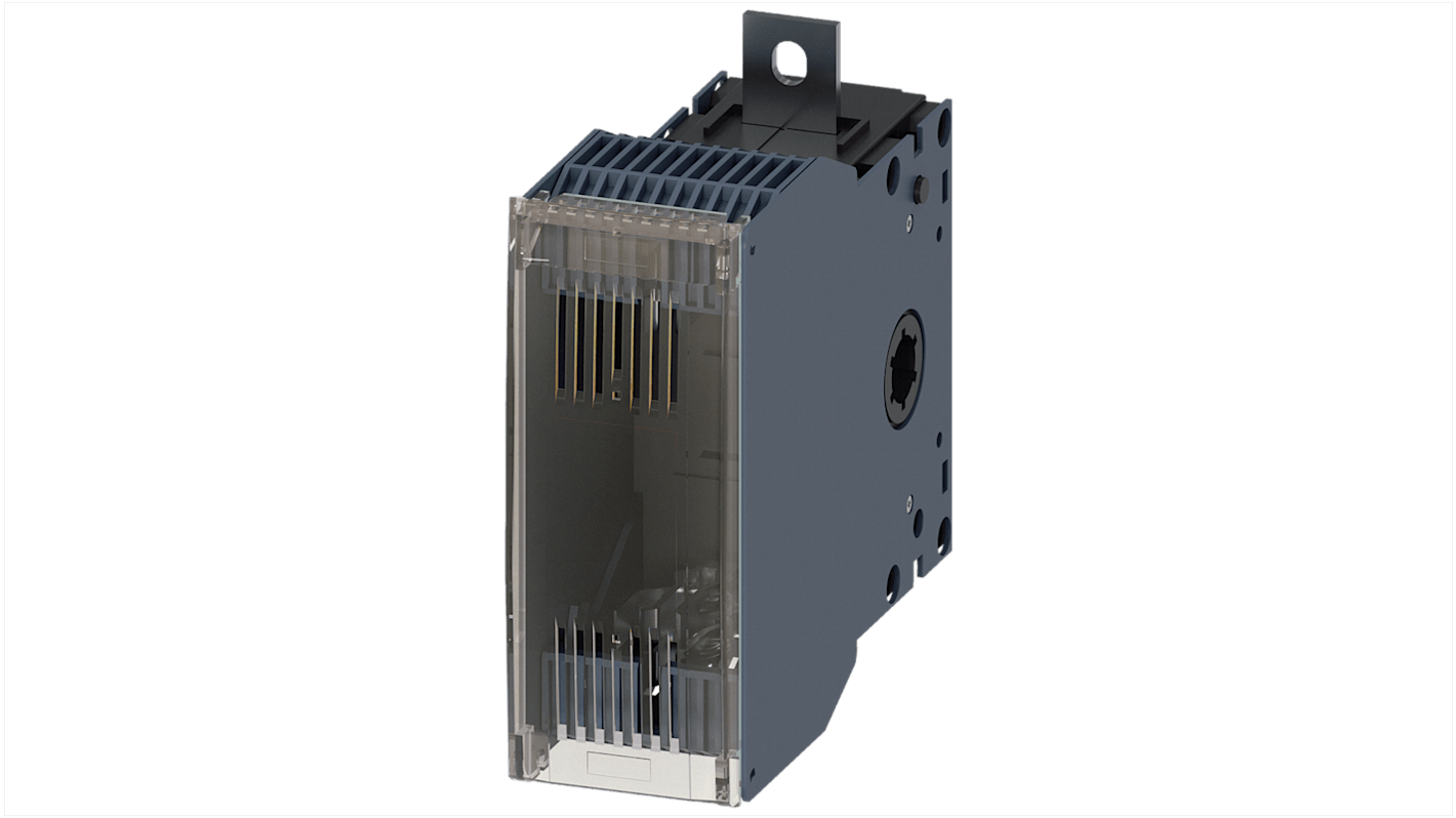 Sezionatore portafusibili Siemens 3KF9405-0AA00 per fusibili LV HRC, compatibile con 3KF misura 4, approvato CE ed EAC.