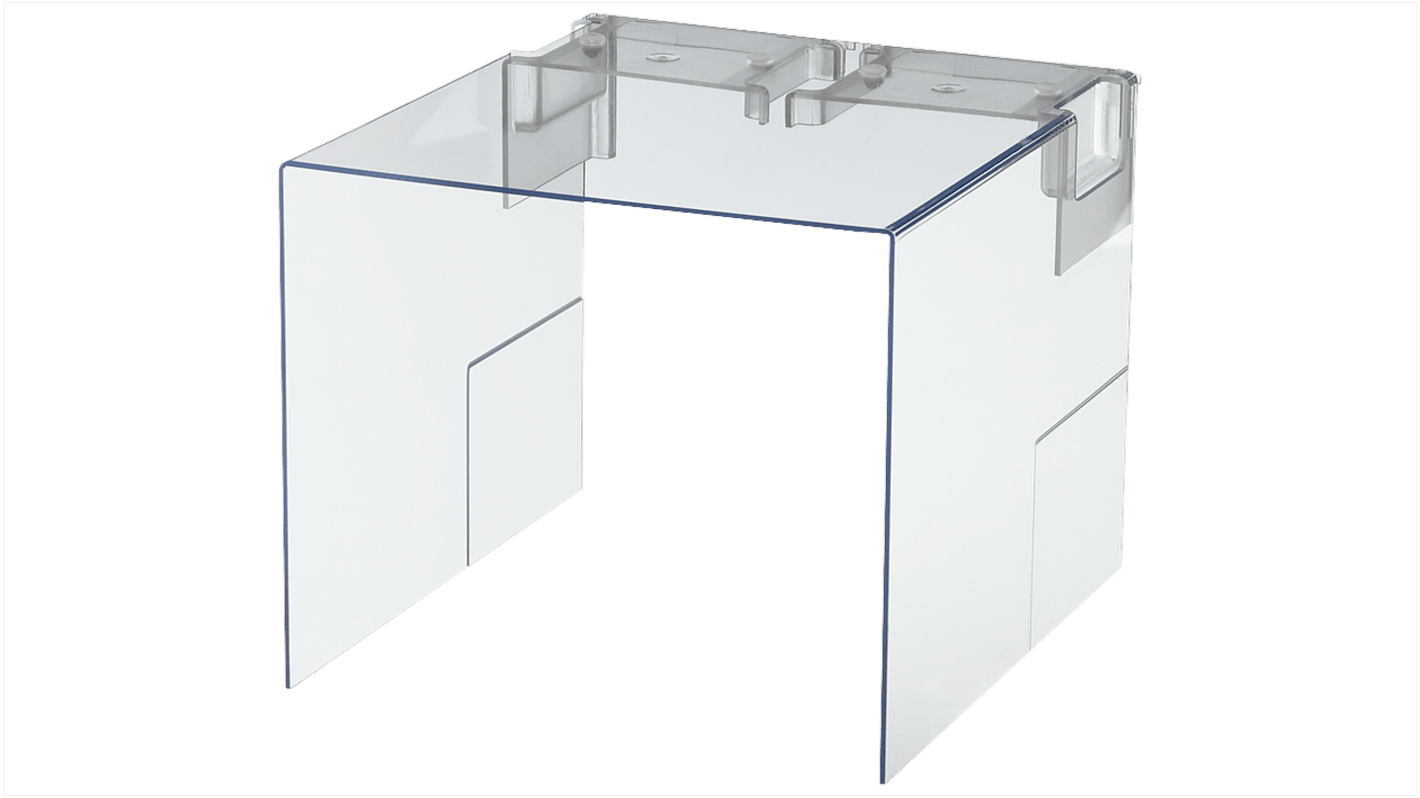 Coperchio Siemens 3NJ4912-1AA01 per sezionatori con fusibile, design compatibile con Sz. NH1 3, approvato CE ed EAC.