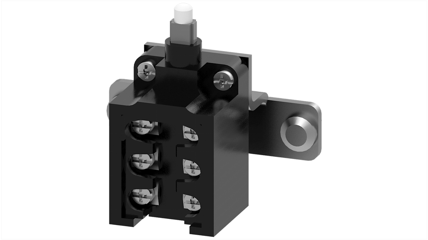 Interruttore di fine corsa Siemens 8MF4311, DPDT, colore nero, per applicazioni nella gamma SIVACON.