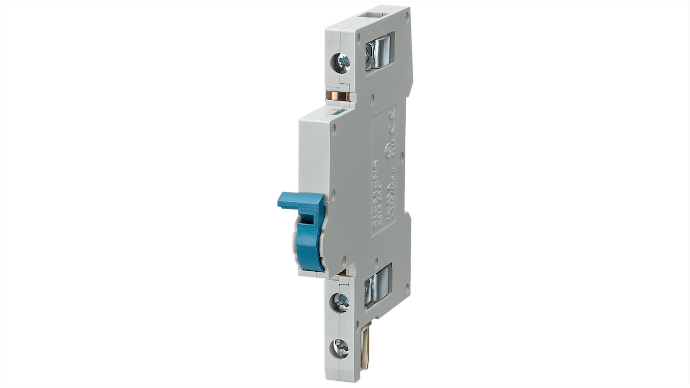 Contatto ausiliario Siemens 5ST3804 per sezionatore SENTRON, compatibile con 5SJ, 5SL, 5SY, per impianti industriali.