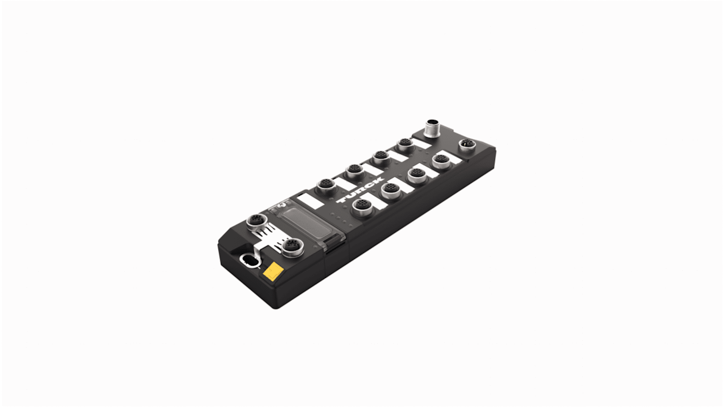 Modulo I/O Turck TBEN-LL-16DXP, 16 canali digitali configurabili, IP65/IP67/IP69K, -40 a +70 gradi, connettori M12.