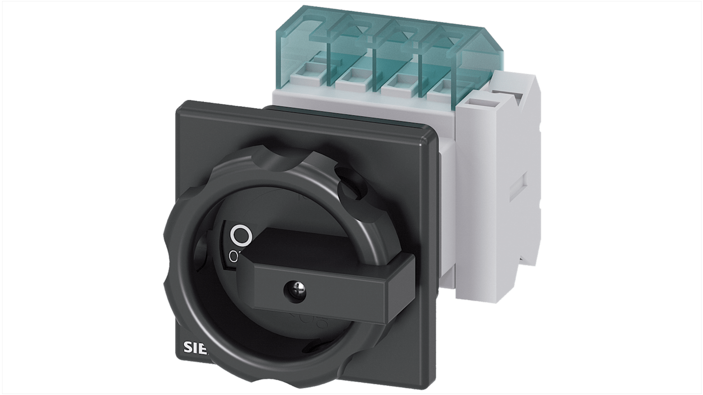 Sezionatore interruttore Siemens SENTRON 3LD, 3 poli, 16A, azionamento rotativo, IP65, -25 a 55 °C.