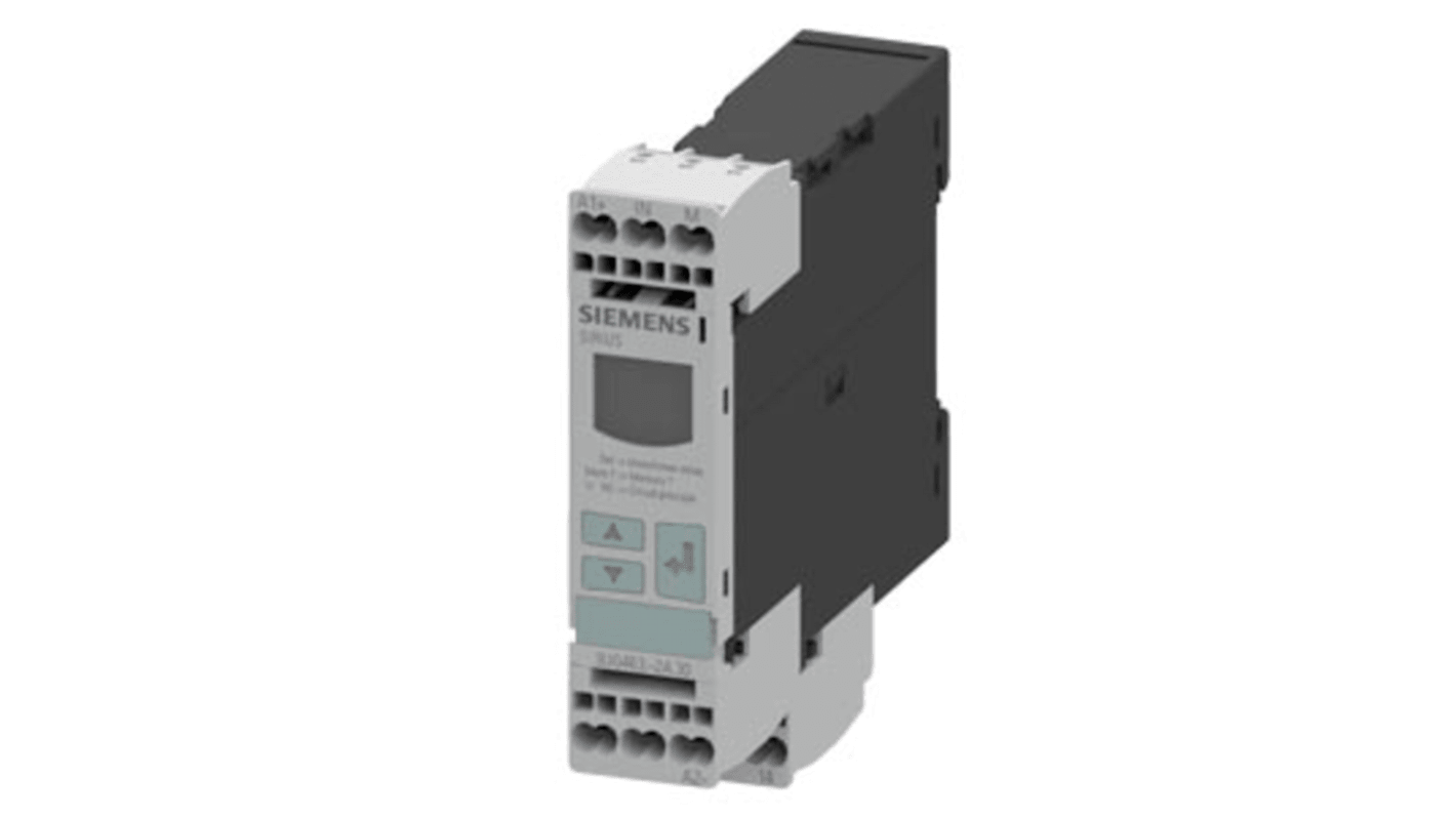 Relè di monitoraggio tensione Siemens 3UG4632-2AW30, SPDT, per controllo fase elettrica, approvato EAC e CE.