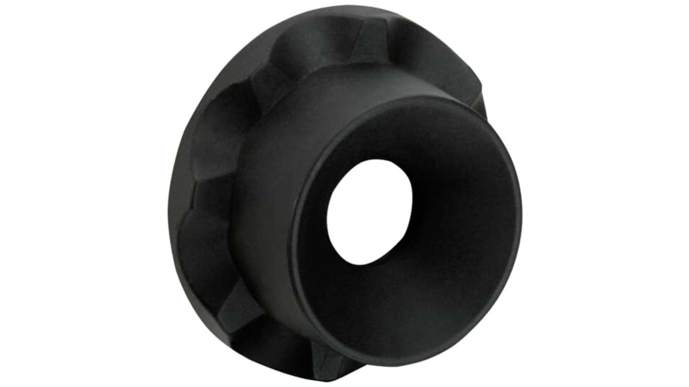 Manopola rotante ABB MSH-AR, compatibile con maniglie MSHD e MSH, diametro albero 6x6 mm, grado di protezione IP64.