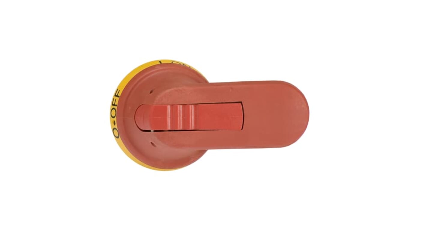 Manopola rotante ABB OHY80J6 per maniglia a pistola, lunghezza 80 mm, grado di protezione IP65, compatibile con serie OHY.