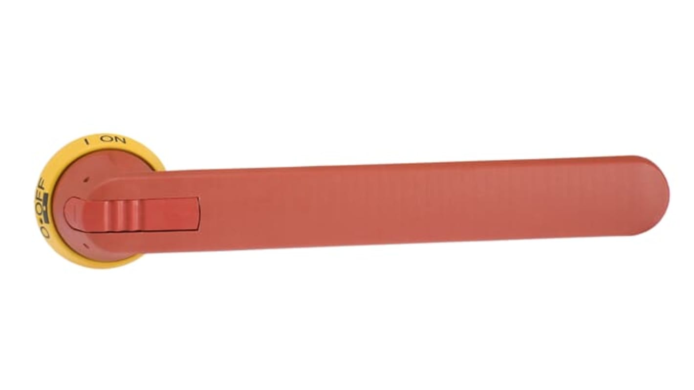 Manopola rotante ABB per maniglia a pistola, lunghezza 275 mm, grado di protezione IP65, adatta per centri di controllo motori.