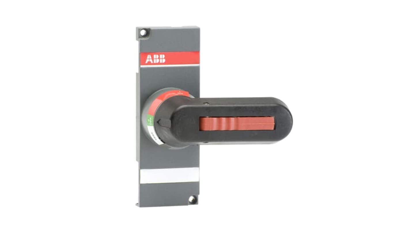 Manopola rotante ABB 1SCA022763R2700 OTV250EK per maniglia a pistola, dimensioni 50x100x50 mm, con bloccaggio OFF.
