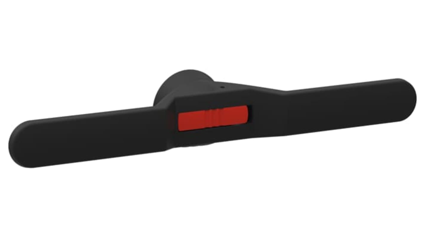Manopola rotante ABB 1SCA022865R9430 OHB150J12P, colore nero, lunghezza 150 mm, grado di protezione IP65, per maniglie a pistola.