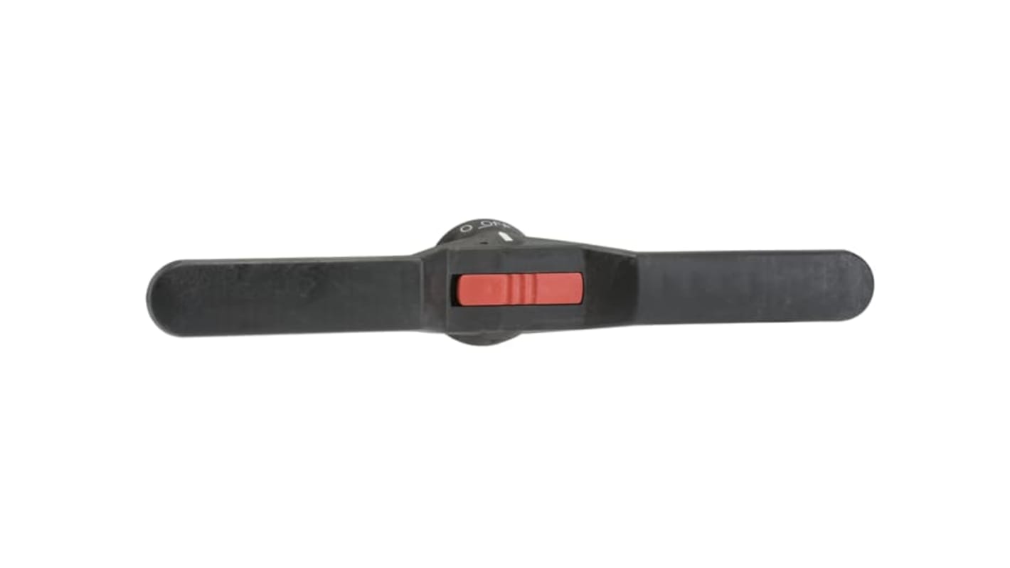 Manopola rotante ABB per maniglia a pistola, colore nero, lunghezza 200 mm, grado di protezione IP65, per centri di controllo motori.