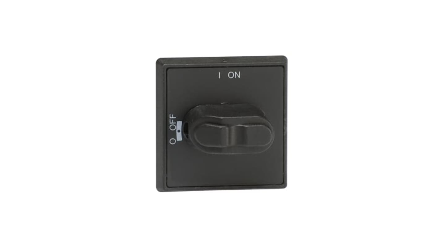 Manopola rotante ABB 1SCA102680R1001 OHBS1AH, colore nero, lunghezza 40mm, grado di protezione IP54, per maniglie selettore.