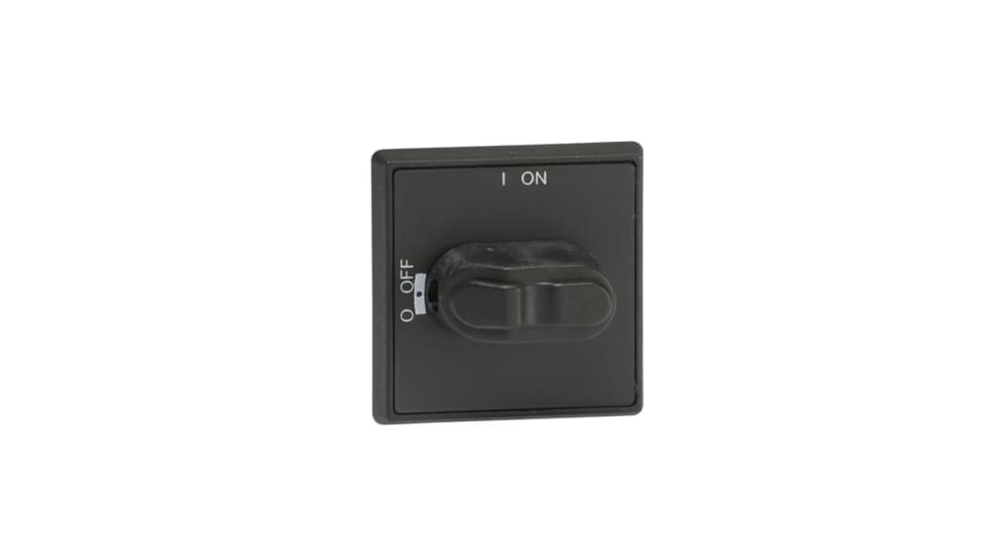 Manopola rotante ABB per serie OHBS, colore nero, diametro 40mm, grado di protezione IP54, per centri di controllo motori.