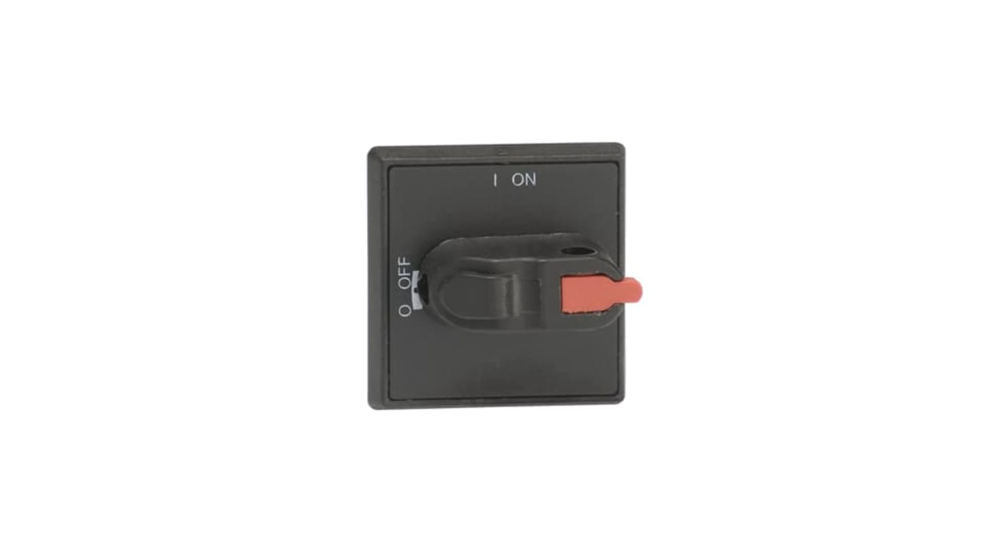 Manopola rotante ABB per serie OHBS, colore nero, diametro 40mm, grado di protezione IP54, codice 1SCA105235R1001 OHBS3AH1.