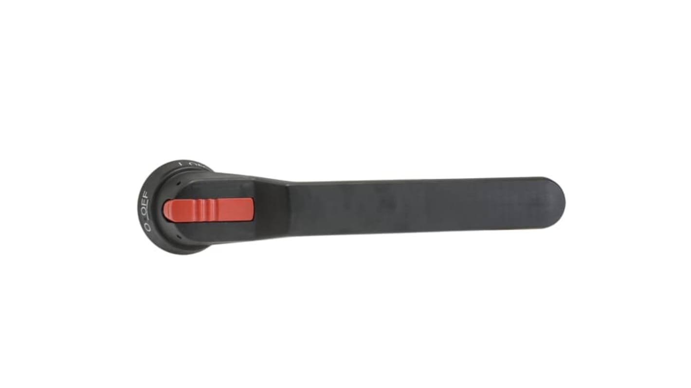 Manopola rotante ABB per Serie OHB, codice 1SCA115920R1001, colore nero, lunghezza 274 mm, grado di protezione IP65.